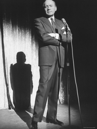 Tv Star Jack Benny During 6 Week Stand At Ziegfeld Theater by Yale Joel Pricing Limited Edition Print image