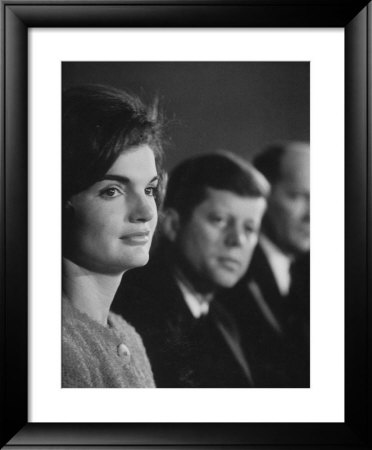 Senator John F. Kennedy And Wife Campaigning In Democratic Presidential Primaries by Stan Wayman Pricing Limited Edition Print image