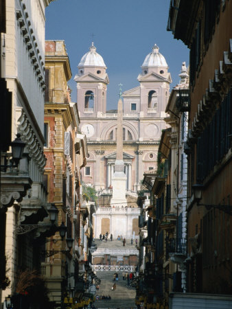 Spanish Steps, Rome, Italy by Martin Moos Pricing Limited Edition Print image