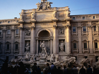 Fontana De Trevi, High Baroque Fountain, Rome, Italy by Jon Davison Pricing Limited Edition Print image