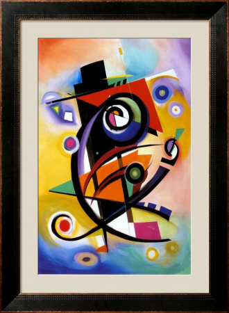 Homage To Kandinsky by Alfred Gockel Pricing Limited Edition Print image