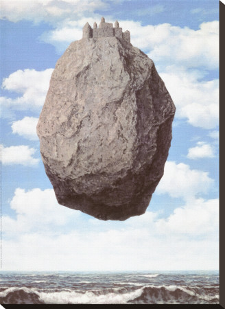 La Chateau Des Pyrenees by Rene Magritte Pricing Limited Edition Print image