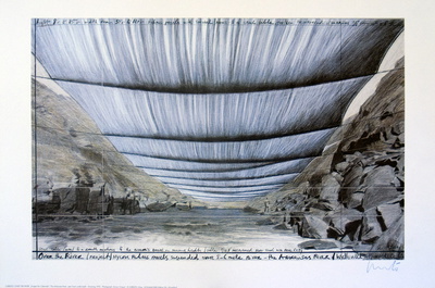 Arkansas River From Below by Christo Pricing Limited Edition Print image