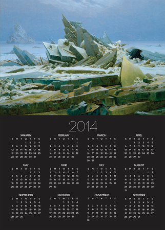 The Polar Sea by Caspar David Friedrich Pricing Limited Edition Print image