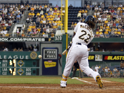 Pittsburgh, Pa - July 2: Andrew Mccutchen by Justin K. Aller Pricing Limited Edition Print image