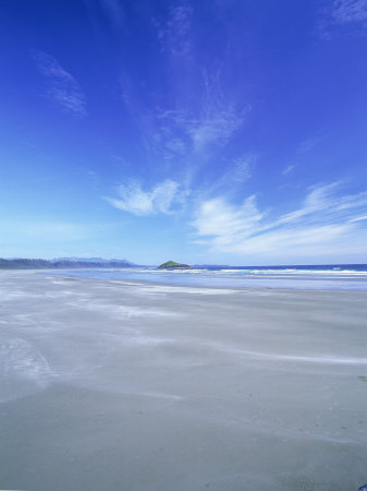 Sky And Sand, Long Beach Pacific Rim National Park, Bc, Can by Troy & Mary Parlee Pricing Limited Edition Print image