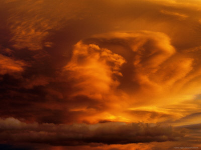 Stormy Clouds At Sunset, Colorado by Gary Mcvicker Pricing Limited Edition Print image