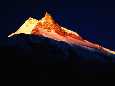 Peak Of Manaslu Himal, Manaslu, Gandaki, Nepal by Bill Wassman Pricing Limited Edition Print image