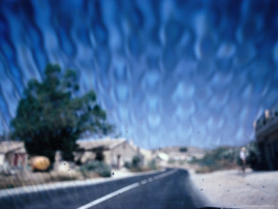 Abstract View Through Car Window, Cartagena, Murcia, Spain by Dallas Stribley Pricing Limited Edition Print image