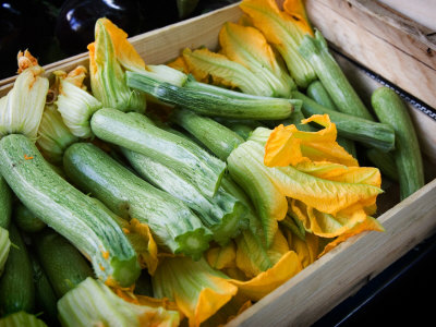 Produce For Sale At The Market, Vence, France by Robert Eighmie Pricing Limited Edition Print image