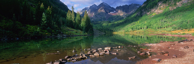 Late Summer At The Maroon Bells, Located Near Aspen, Colorado by Robert Kurtzman Pricing Limited Edition Print image