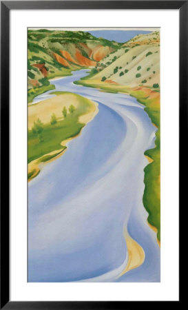 Blue River by Georgia O'keeffe Pricing Limited Edition Print image