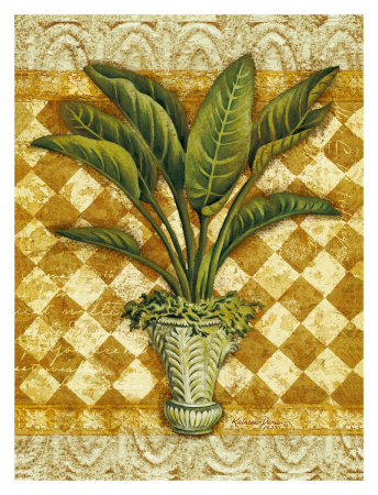 Elegant Palms Ii by Kathleen Denis Pricing Limited Edition Print image
