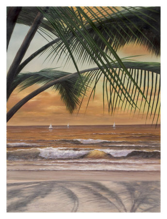 Paradiso Sunset by Diane Romanello Pricing Limited Edition Print image