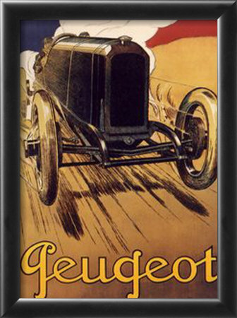 Peugeot by René Vincent Pricing Limited Edition Print image