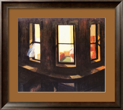 The Night Window, 1928 by Edward Hopper Pricing Limited Edition Print image