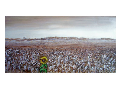 Sunflower Field by Cathy Mcgregor Pricing Limited Edition Print image