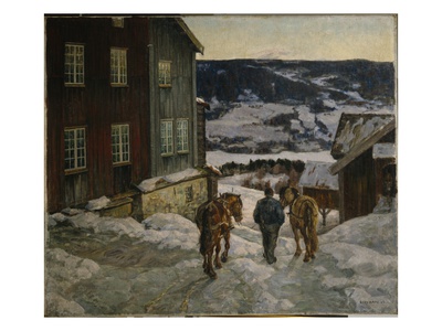 From Smestad, 1906 (Oil On Canvas) by Lars Jorde Pricing Limited Edition Print image