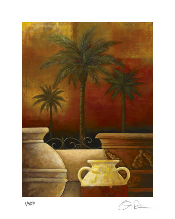 Sunset Palms I by Georgia Rene Pricing Limited Edition Print image