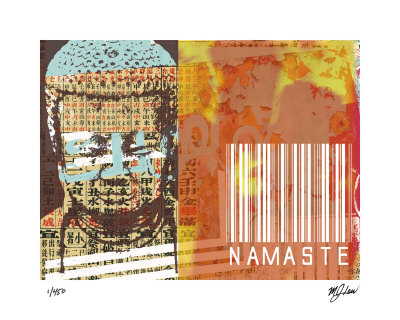 Namaste Ii by M.J. Lew Pricing Limited Edition Print image