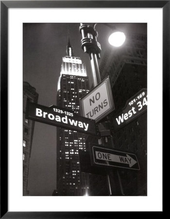 City Street Signs by Nelson Figueredo Pricing Limited Edition Print image
