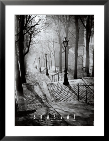 Les Escaliers De Montmartre, Paris by Brassaï Pricing Limited Edition Print image