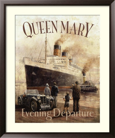 Queen Mary by Kevin Walsh Pricing Limited Edition Print image