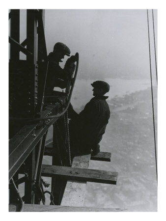 Workers On Empire State Building by Lewis Wickes Hine Pricing Limited Edition Print image