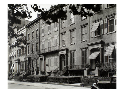 Washington Square North, No. 121-125, Manhattan by Berenice Abbott Pricing Limited Edition Print image