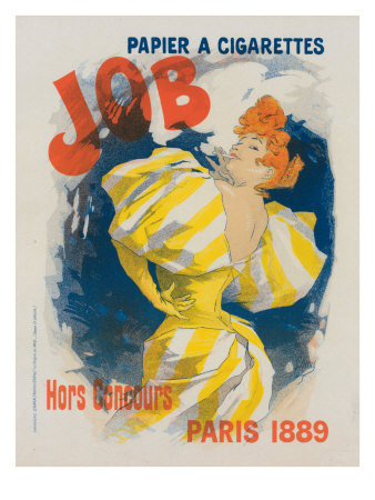 Le Papier A Cigarettes Job by Jules Cheret Pricing Limited Edition Print image