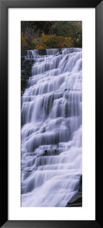 Ithaca Falls, Tompkins County, Ithaca, New York, Usa by Panoramic Images Pricing Limited Edition Print image