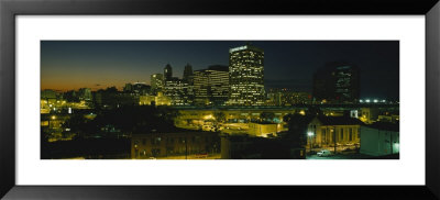 City Lit Up At Night, Newark, New Jersey, Usa by Panoramic Images Pricing Limited Edition Print image
