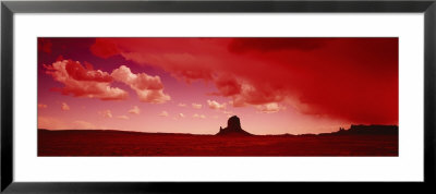 Storm Clouds Over A Landscape, Utah, Usa by Panoramic Images Pricing Limited Edition Print image