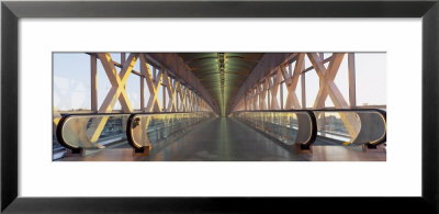Escalators And Pedestrian Zone At Logan International Airport, Boston, Massachusetts, Usa by Panoramic Images Pricing Limited Edition Print image