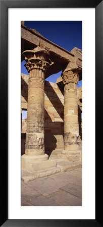 Columns In Temple Of Isis, Philae, Agilika Island, Egypt by Panoramic Images Pricing Limited Edition Print image