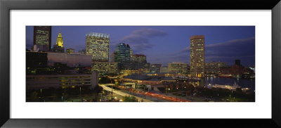 Cruise Ship Docked At A Harbor, Inner Harbor, Baltimore, Maryland, Usa by Panoramic Images Pricing Limited Edition Print image