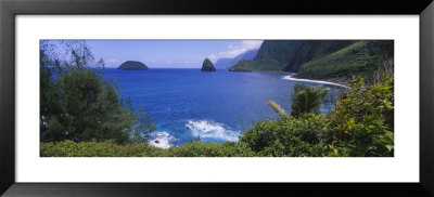 Bay At Kalawao, Kalaupapa Peninsula, Molokai, Hawaii, Usa by Panoramic Images Pricing Limited Edition Print image