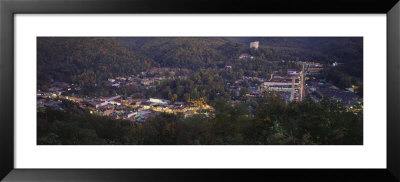 Aerial View Of Great Smoky Mountains National Park, Gatlinburg, Sevier County, Tennessee, Usa by Panoramic Images Pricing Limited Edition Print image