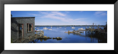 Boats In The Sea, Five Islands, Maine, Usa by Panoramic Images Pricing Limited Edition Print image