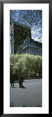Plaza Hotel, Manhattan, New York, Usa by Panoramic Images Pricing Limited Edition Print image