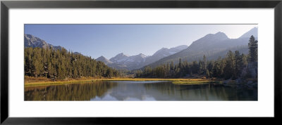 Trees Around A Lake, Heart Lake, John Muir Wilderness, California, Usa by Panoramic Images Pricing Limited Edition Print image