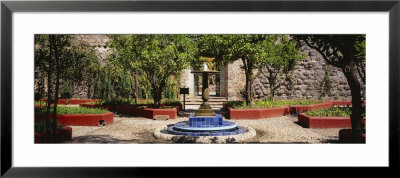 Fountain In Hacienda San Gabriel De Barrera, Guanajuato, Guanajuato State, Mexico by Panoramic Images Pricing Limited Edition Print image