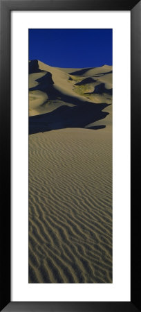 Sand Dunes In The Desert, Great Sand Dunes National Monument, San Luis Valley, Colorado, Usa by Panoramic Images Pricing Limited Edition Print image