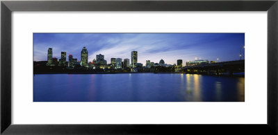 Buildings On The Waterfront, Lachine Canal, Montreal, Quebec, Canada by Panoramic Images Pricing Limited Edition Print image