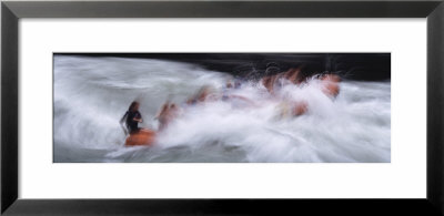 People White Water Rafting, Snake River, Jackson, Wyoming, Usa by Panoramic Images Pricing Limited Edition Print image