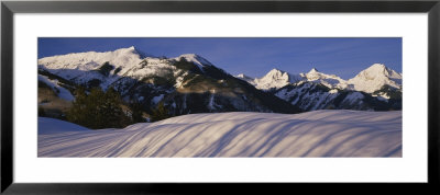Mountains Covered With Snow, Elk Mountains, Snowmass Village, Colorado, Usa by Panoramic Images Pricing Limited Edition Print image