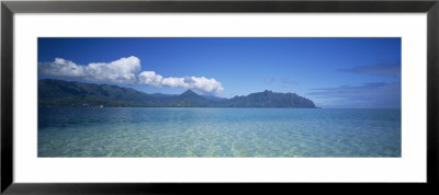 Clouds Over An Island, Kaneohe, Oahu, Hawaii, Usa by Panoramic Images Pricing Limited Edition Print image