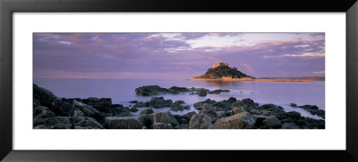 Castle On Top Of A Hill, St. Michael's Mount, Cornwall, England by Panoramic Images Pricing Limited Edition Print image