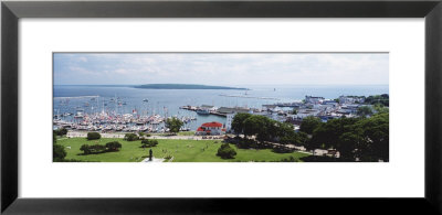 Harbor, Mackinac Island, Michigan, Usa by Panoramic Images Pricing Limited Edition Print image