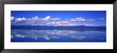 Reflection Of Clouds In Water, Olfusa, Iceland by Panoramic Images Pricing Limited Edition Print image